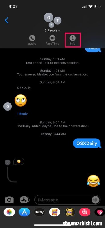 如何在iPhone和iPad上为群组消息设置图片