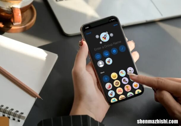 如何在iPhone和iPad上为群组消息设置图片