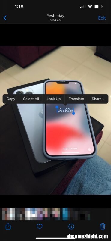 如何在iPhone和iPad上使用带有图像的实时文本