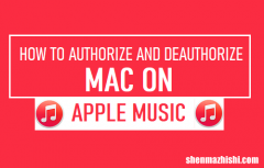 如何在苹果Music上授权和取消授权MacBook