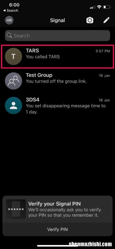 如何在Signal上进行视频和语音通话