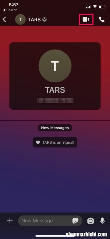 如何在Signal上进行视频和语音通话