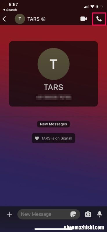 如何在Signal上进行视频和语音通话