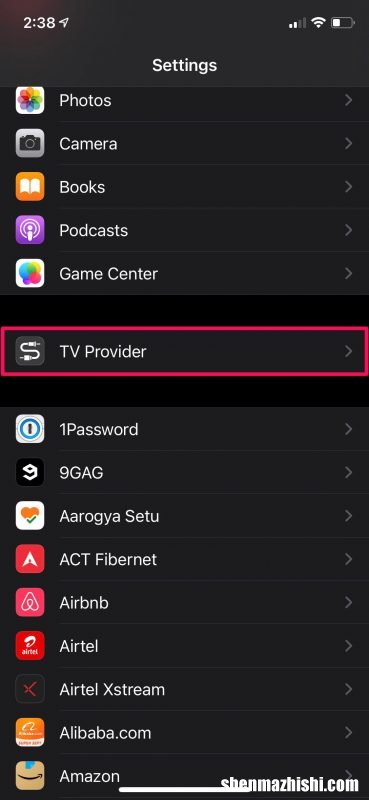 如何使用iPhone和iPad连接电视提供商