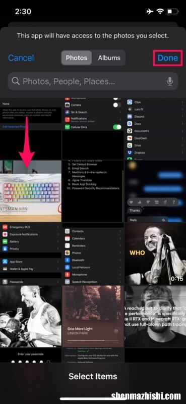 iphone怎么设置照片访问限制，3步学会权限用法