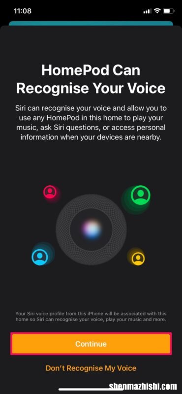 如何设置苹果HomePod多用户语音识别