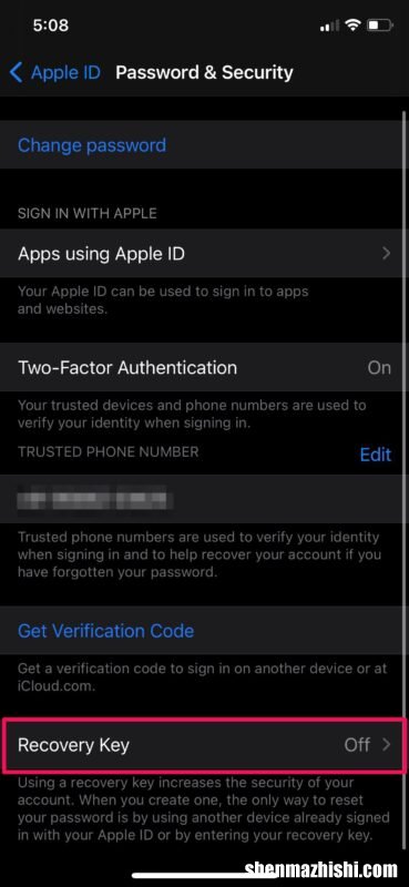苹果手机忘记id找回方法 怎么生成Apple ID恢复密钥