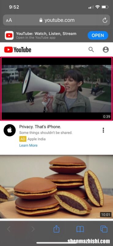 如何在iPhone和iPad上通过YouTube使用画中画