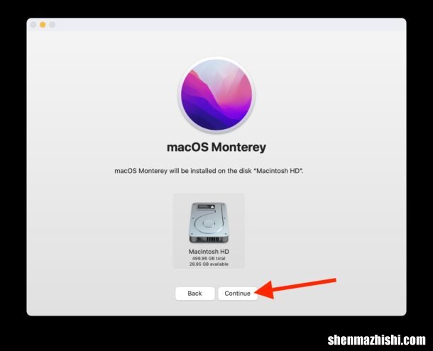 如何在Mac安装MacOS Monterey，苹果电脑升级教程