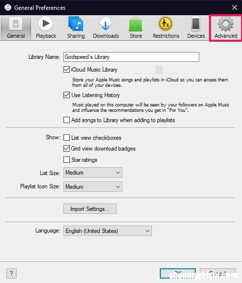 如何更改iTunes媒体位置，在Windows上移动iTunes资料库方法