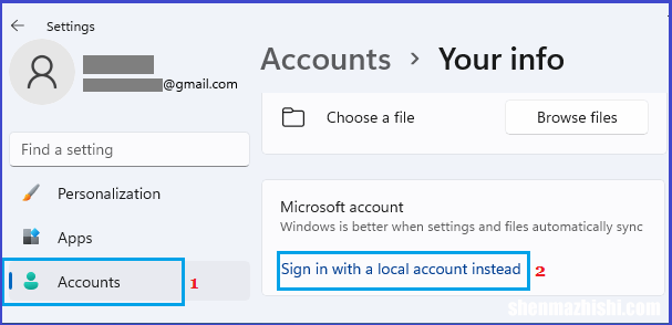 如何在Windows11中将Microsoft帐户切换到本地