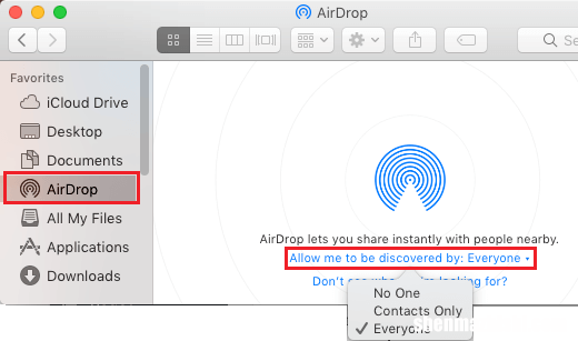 AirDrop在Mac上不工作如何修复？