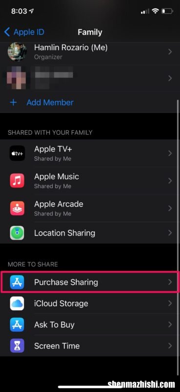 [苹果教程]如何在iPhone和iPad上与家人共享购买