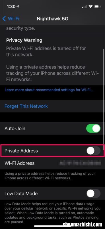 如何在iPhone和iPad上使用私有MAC地址