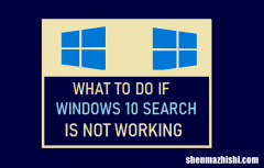 系统搜索功能用修复 Windows搜索不工作问题