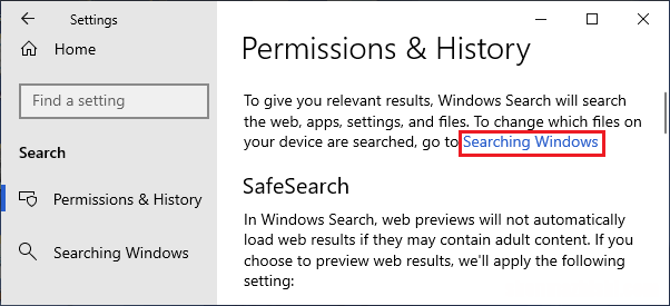 系统搜索功能用修复 Windows搜索不工作问题