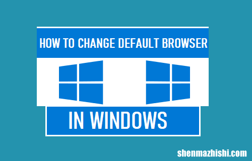 如何更改Windows11/10中的默认浏览器