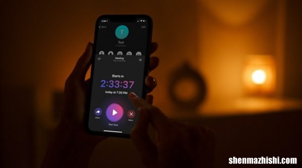 iPhone如何在Telegram上安排语音聊天