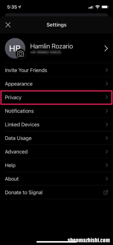 如何在iPhone上使用FaceID或TouchID锁定信号