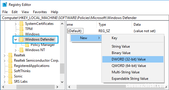 暂时和永久禁用Microsoft Defender