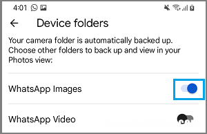 Google Photos不在安卓手机上备份