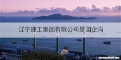 辽宁建工集团有限公司是国企吗