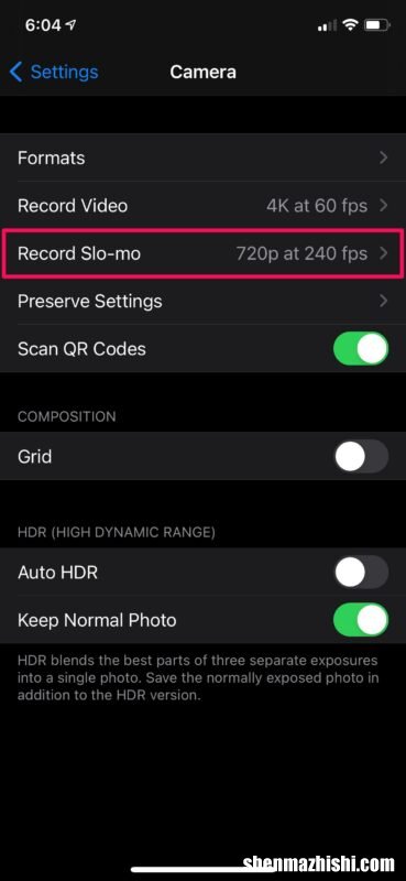 如何更改iPhone相机帧率，苹果手机更改视频帧率方法