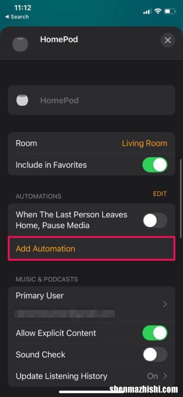 如何在iPhone上获得新的自动化？HomeKit创建音乐播放自动化