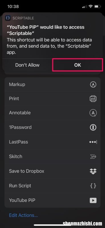 适合iPhone和iPad YouTube在移动设备上使用画中画