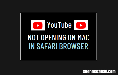 YouTube无法在Mac上的Safari浏览器中打开