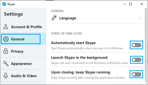如何在Windows10中禁用Skype，分步教程