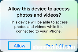 如何将照片从iPhone或iPad导入PC