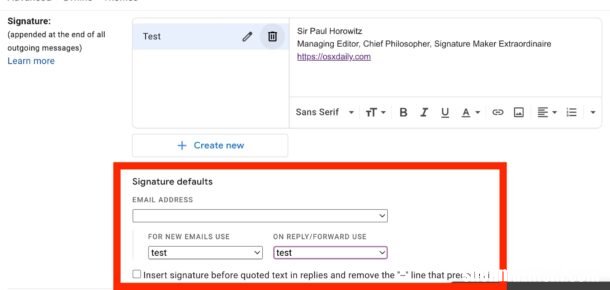 1分钟教程 Gmail怎么在Web中添加好看的签名