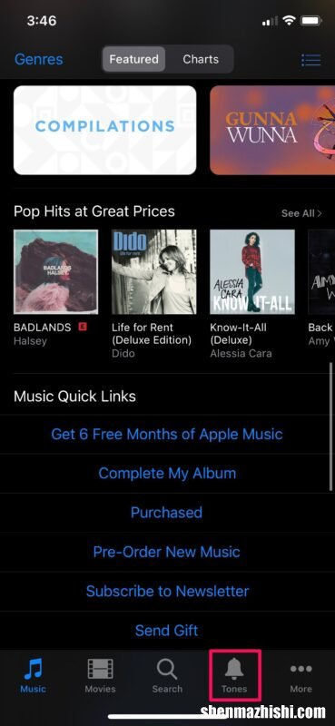 如何在iPhone上购买铃声，iTunes Store苹果手机更换铃声简单步骤