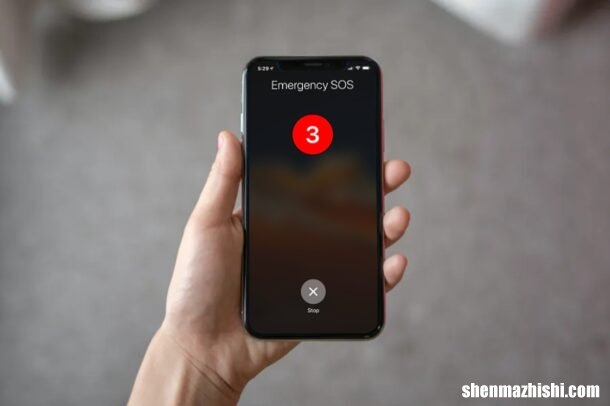 如何在iPhone上激活紧急SOS，苹果手机正确激活和使用紧急SOS服务