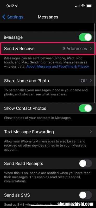 怎么在iPhone上将iMessage从电子邮件更改为电话号码？