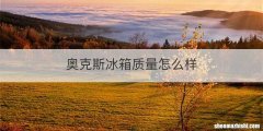 奥克斯冰箱质量怎么样