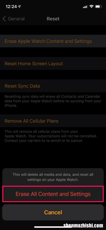 忘记Apple Watch密码？这是苹果手表重置方法