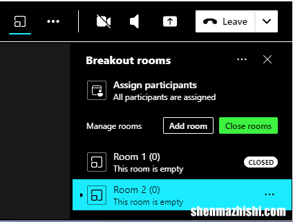 微软 如何在MicrosoftTeams中创建分组讨论室