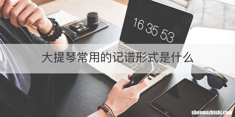 大提琴常用的记谱形式是什么
