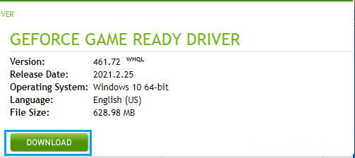 修复Win10中的GeForce Experience错误代码0x0003