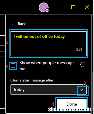 如何在Microsoft[微软]Teams中设置外出消息