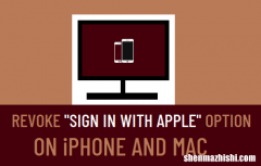 撤销iPhone和Mac上的“使用Apple登录”选项