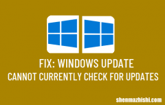 修复Windows系统Update当前无法检查更新