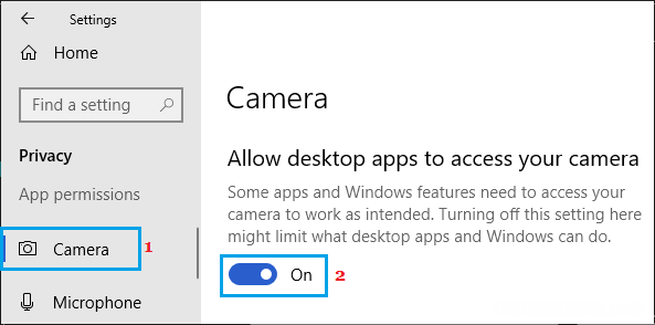 修复Microsoft Teams中的摄像头不工作或变灰