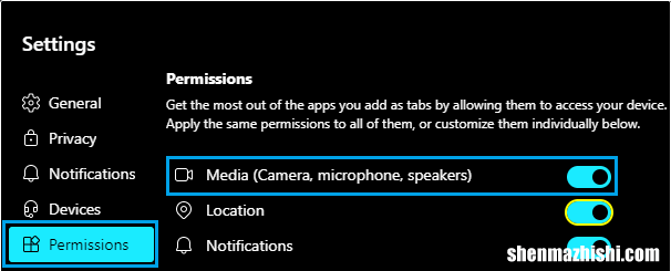 修复Microsoft Teams中的摄像头不工作或变灰