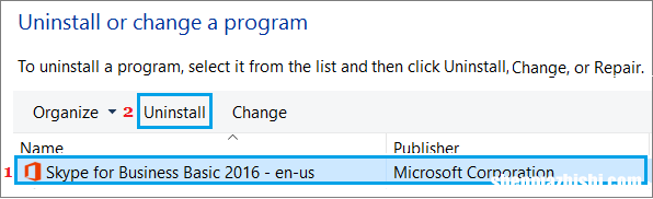 如何在Windows10中卸载Skype for Business