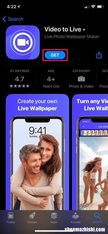 如何在iPhone上将视频设置为墙纸，iPad视频做成壁纸教程