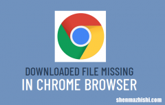 修复：谷歌Chrome浏览器中的下载文件丢失