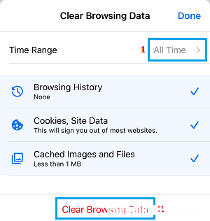 如何清除iPhone上的Chrome浏览历史记录